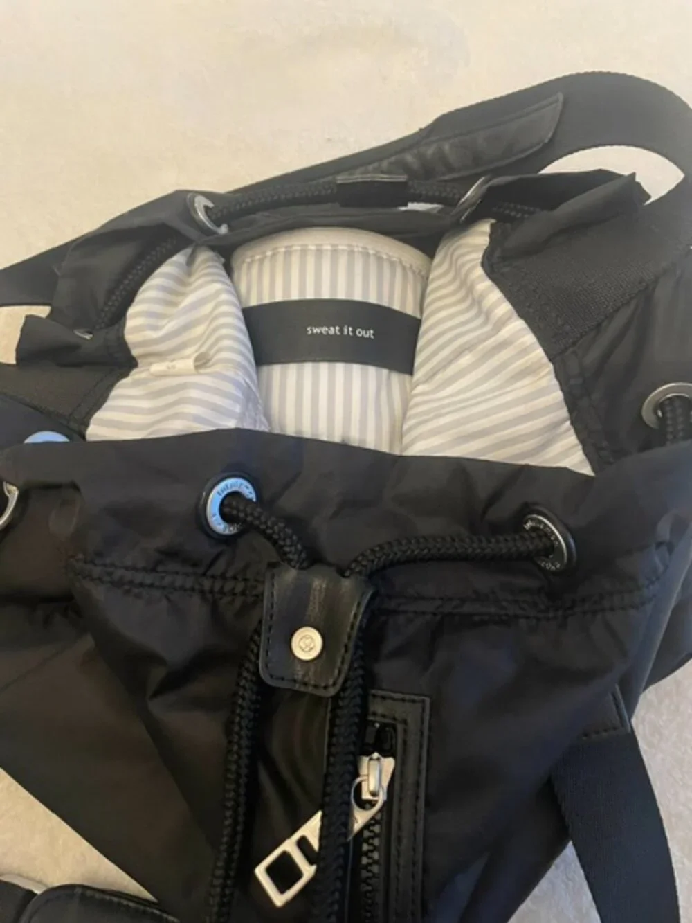 Discontinued Lululemon Sweat to Street Hobo Bag